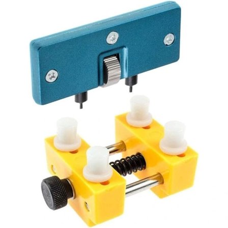 Urkasseåbner - Reparations- og fjernelsesværktøj til ure - Justerbart urmager-værktøj, professionelt værktøj til fjernelse af urkassebagside...