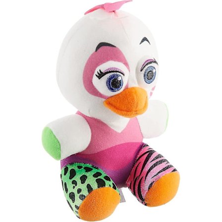 Søt Plysj: Overlev Fem Netter Hos Freddy's, Sikkerhetshull - Glamrock Chicago, Flerfarget, 20 cm - Perfekt