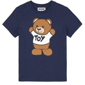 Moschino Navy Bear Graphic T-shirt 10 Years - Tops - 10 years - Navy