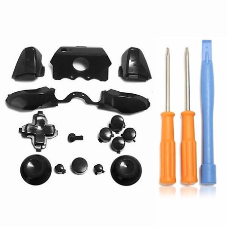 Ersättningsknapp Bumper Trigger med verktyg Ersättningsdelar för Xbox One Controller