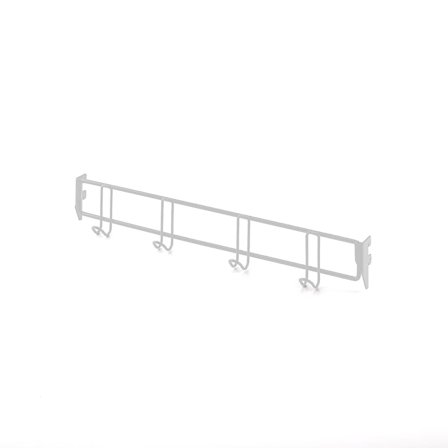 Coat hanging rail insert TRÅD, 600 mm, white