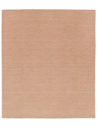 Handloom Flat 250X300 Grand Terracotta Uni Tapis De Laine