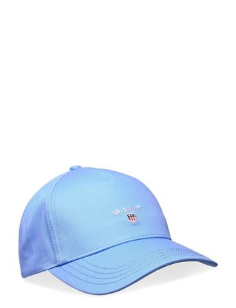 D1. Original Shield Cap Accessories Headwear Caps Blå GANT
