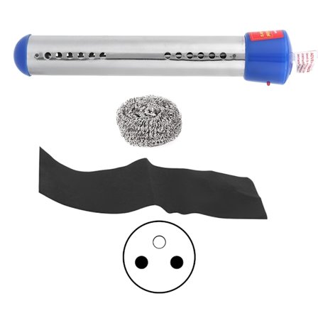 1500W 1,5m Bærbar Flydende Nedsænkningsvarmer Elektrisk Vandvarmer Blå til Hjemmekontor