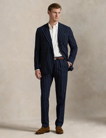 Polo Ralph Lauren Jersey Spread-Collar Shirt - White - XL