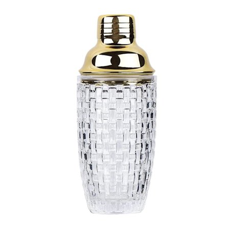 13Oz Glass Cocktail Shaker Sett - Glass Shaker for Cocktails, Drink Shakers Cocktail og Cocktail Sh