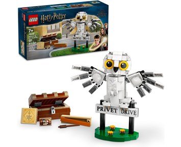 LEGO Harry Potter Hedwig på Privet Drive 4 76425