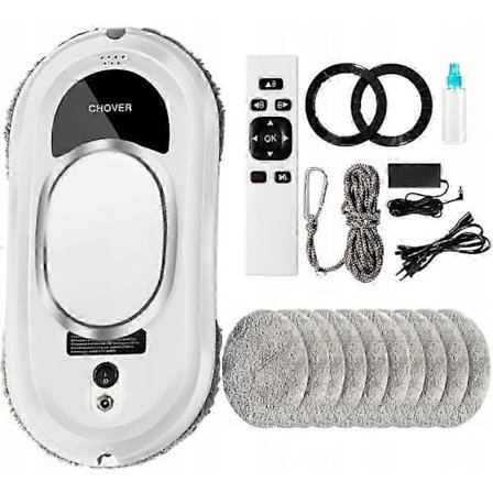 Chovery 2022 Ikkunanpesurobotti Valkoinen