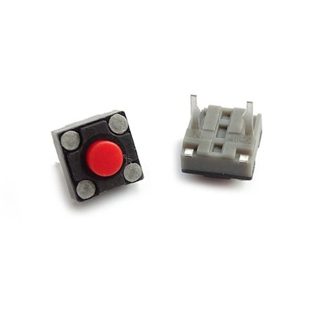2st Gaming Mus Taktila tryckknappsbrytare DIP 2-stift Micro Momentary Tact Switch 6x6x4.3mm 5 miljoner klick