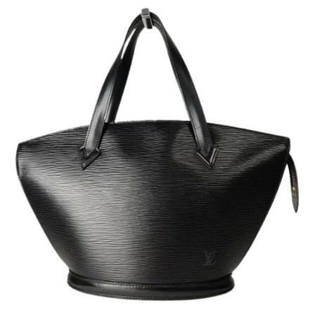 Louis Vuitton Vintage Pre-owned Leather handbags Sort, Dame Vintage Tasker, Størrelse: ONE Size