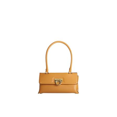 Salvatore Ferragamo, Handbags Bruin, Dames, Maat:ONE Size