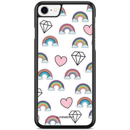 Bjornberry Skal iPhone 7 - Regnbågar Diamanter