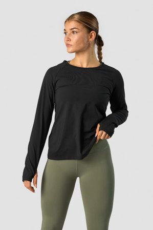 ICANIWILL - Classic Long Sleeve Black - Dames - sportkleding van ICIW