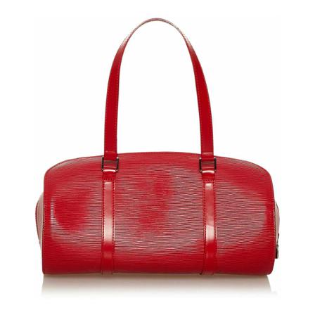 Louis Vuitton Vintage Pre-owned HandTas , Rood , Dames , Maat: ONE Size Vintage Tassen