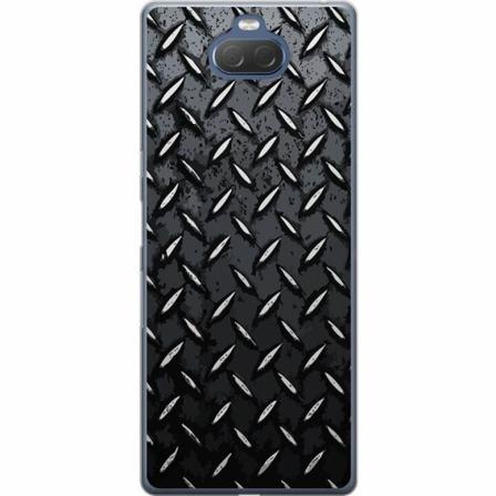 Sony Xperia 10 Genomskinligt Skal Metalliskt Mönster