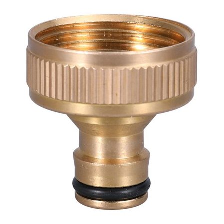 ADF20 Automatisk krananslutning i mässing, hona 1", Guld