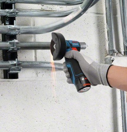 Bosch GWS 12V-76 Professional - vinkelsliper - trådløs - 76 mm - uten batteri