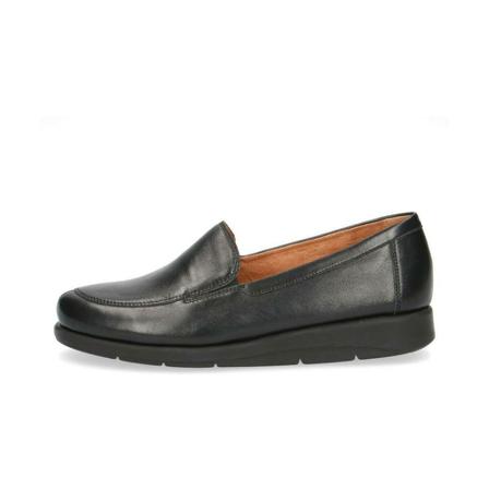 Caprice Casual Closed Flats Black Sort, Dame Loafers, Størrelse: 36 EU