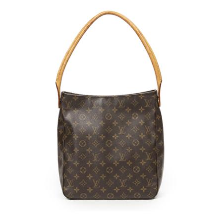Louis Vuitton Vintage, Pre-owned Shoulder Bags Bruin, Dames, Maat:ONE Size,Canvas