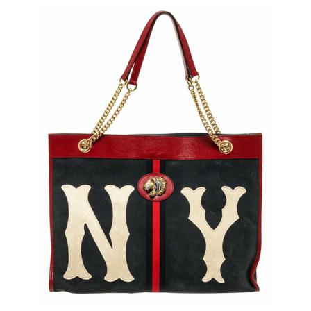 Gucci Vintage, Pre-owned Tote Bag Zwart, Dames, Maat:ONE Size