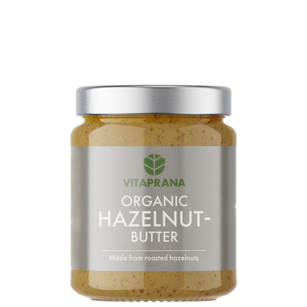 Vitaprana Økologisk Raw Hasselnøttsmør 250 g