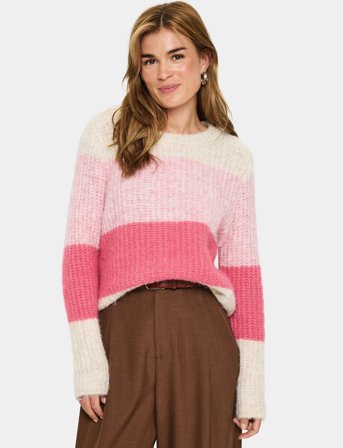 Saint Tropez Mandysz Pullover - Pink - XXL