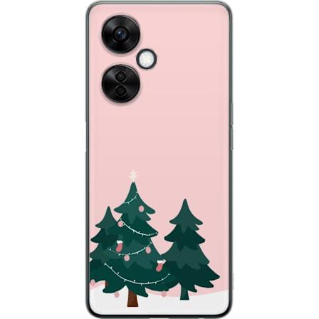 OnePlus Nord CE3 Gjennomsiktig deksel Graner God Jul