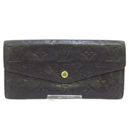 Louis Vuitton Vintage, Pre-owned Leather wallets Zwart, Dames, Maat:ONE Size
