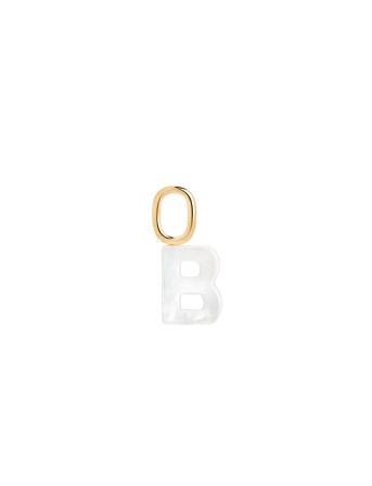 Lucid Letter Charm Halskjede Anheng Gull Maria Black*Betinget Tilbud