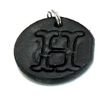 Handmade pendant from swedish quality leather