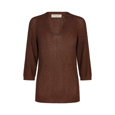 Freequent Knitwear , Bruin , Dames , Maat: S Truis