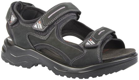 Jalas 2562 Cool Sport Työsandaali SRC, tarranauha, musta Koko 46, Kengät