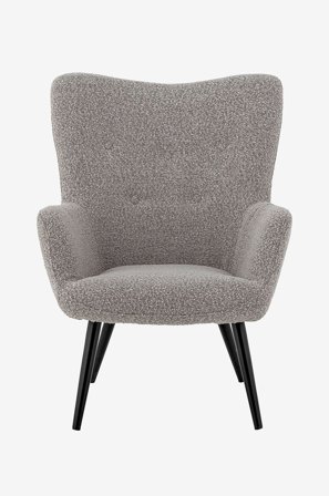 Bloomingville - Lounge-tuoli Perry - Harmaa - Nojatuolit - - Homeroom