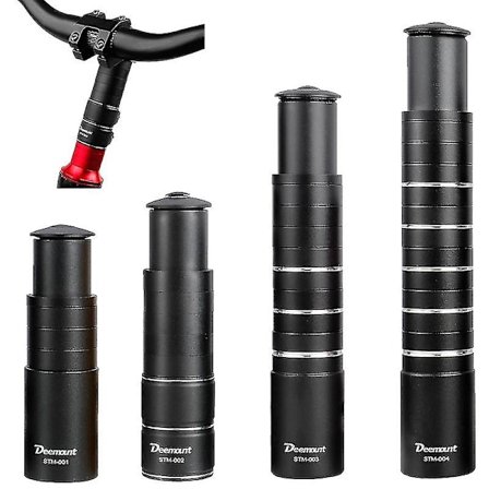 Cykel Gaffel Frempind Hæve Adapter MTB Styr Højde 100mm Forøgelse Forlænger Aluminium Legering Cykeldele Passer Dia. 28.6mm [DB]