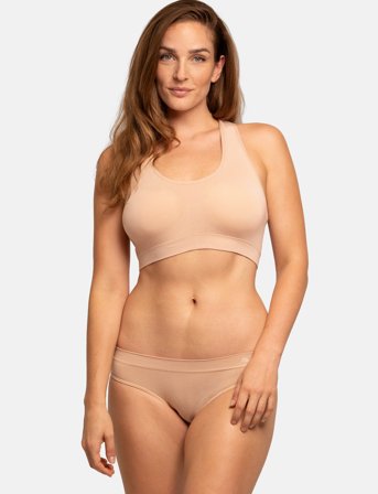 Danish Endurance Women's Bamboo Bikini - Beige - XS/S