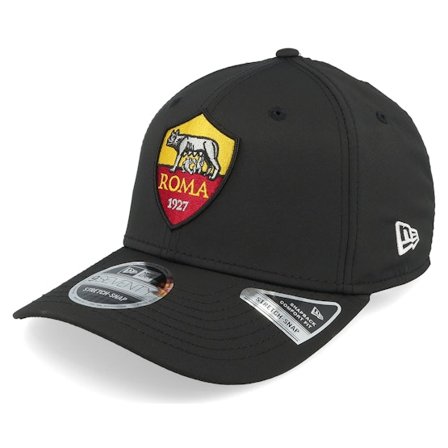 New Era - Football Svart adjustable Caps - AS Roma Core 9SEVENTY Black Adjustable @ Hatstore