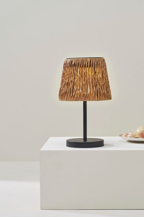 Star Trading - Solcellelampe Cesta 48 cm - Brun - Solcellelamper - Fra Homeroom