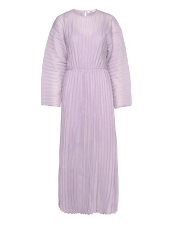 Annica Long Dress 14512 Maxikjole Festkjole Lilla Samsøe Samsøe