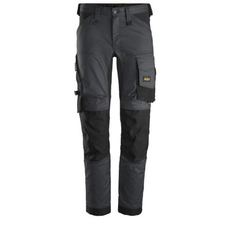 Snickers Workwear 6341 AllroundWork Työhousut harmaa/musta Harmaa/Musta, Vaatteet