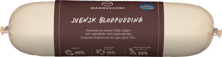 Magnusson Petfood Magnussons Ångkokta Svensk Blodpudding 650 g