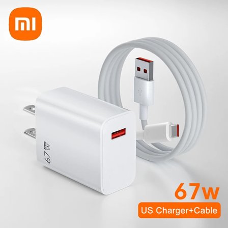 Xiaomi Original 67W USB Supersnabb Laddare USB C PD Gränssnitt Telefonladdare För iPhone15 Samsung Huawei Turbo Charge Ny