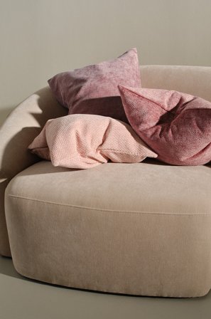 Jotex - Putetrekk 3-pakke 50x50 Cm Dimrosa - CHLOE - Kjøp Pynteputer & trekk hos Jotex