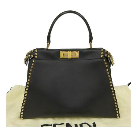 Fendi Vintage HandTass , Zwart , Dames , Maat: ONE Size Vintage Tassen