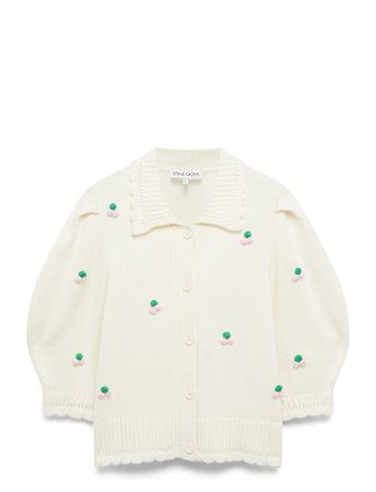 STINE GOYA 2359 Midweight Wool, Bubble Knit Po - Cream - L