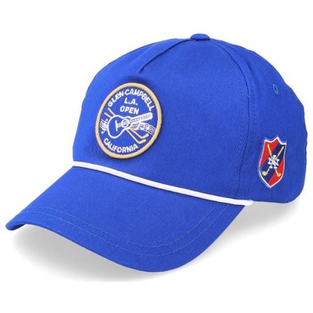 American Needle - Blå adjustable Keps - La Open Lightweight Rope. 19Th Hole Golf Royal Adjustable @ Hatstore
