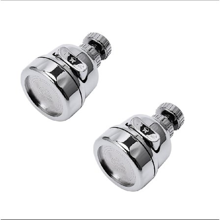 2 stk. kjøkken sprutsikker kran, vannsparende filter booster dyse