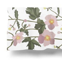 Kappmetervara Anemon Rosa - Arvidssons Textil