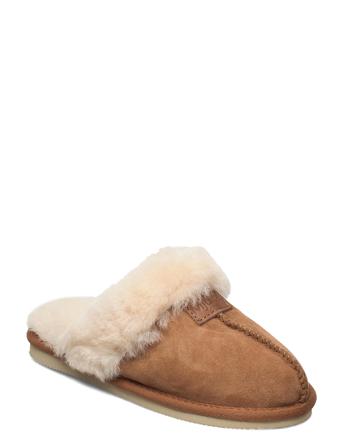 Drifa Slippers Tøfler Brun Mjúka