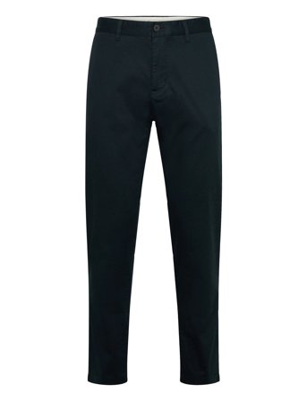 Chuck Regular Canvas Pants Black Knowledge Cotton Apparel