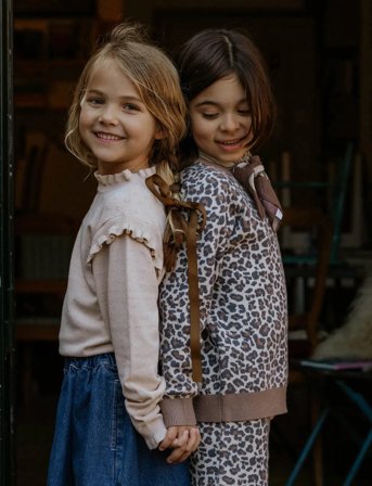 Fliink Fame Ls Blouse - Cream - 2 Y